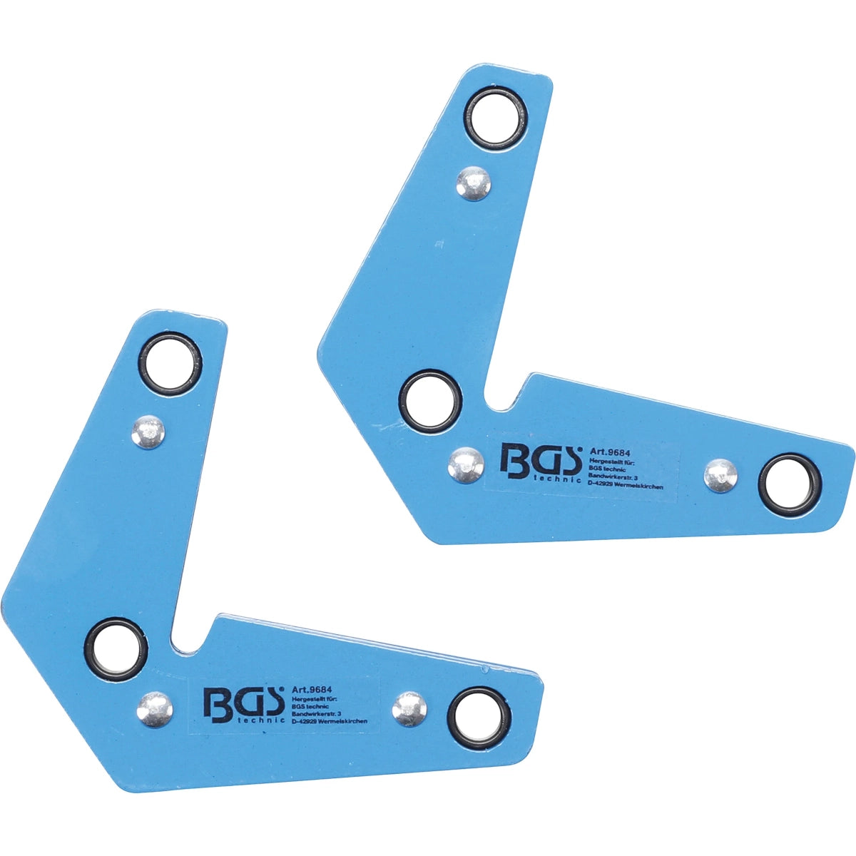 ESCUADRA MAGNETICA EXTRA FUERTE | TIPO L | 17 KG | 2 PIEZAS
