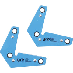 ESCUADRA MAGNETICA EXTRA FUERTE | TIPO L | 17 KG | 2 PIEZAS