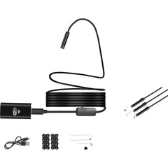 ENDOSCOPIO WIFI | RESOLUCIÓN HD 1280*720 | IP67 | LED | CABLE 3.5 M