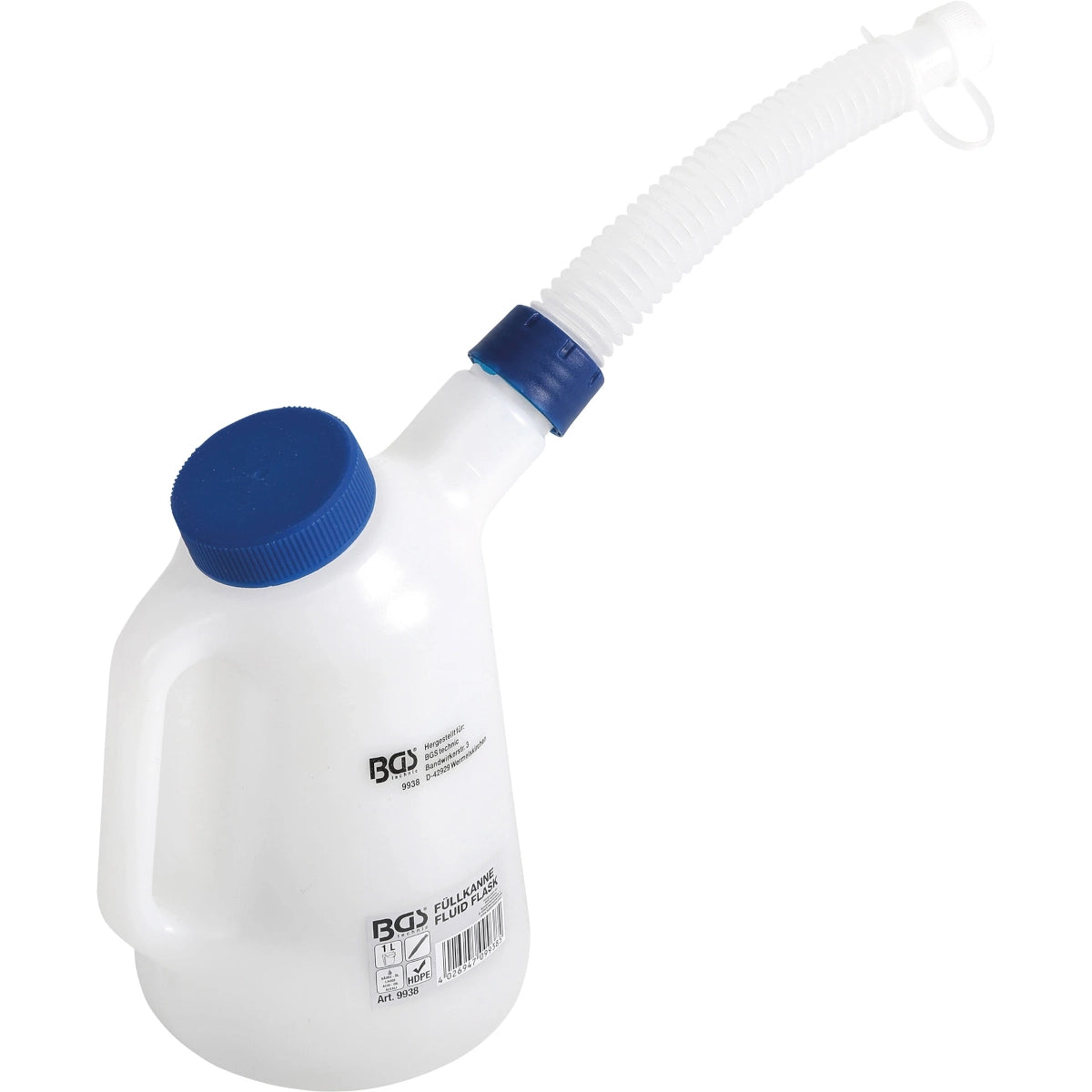 JARRA CON BOQUILLA FLEXIBLE Y TAPA | 1 L