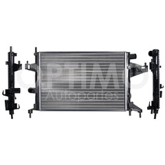 RADIADOR AGUA C/S AIRE STD CHEVROLET CORSE 1.4L 03-08