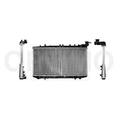 RADIADOR AGUA C/S AIRE NISSAN TSURU III 1.6L 95-17