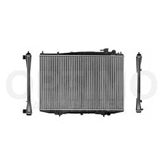 RADIADOR AGUA C/S AIRE STD NISSAN NP-300 08-15