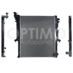 RAD AGUA C/S AIRE STD/AUT MITSUBISHI L200 2.5L 08-15