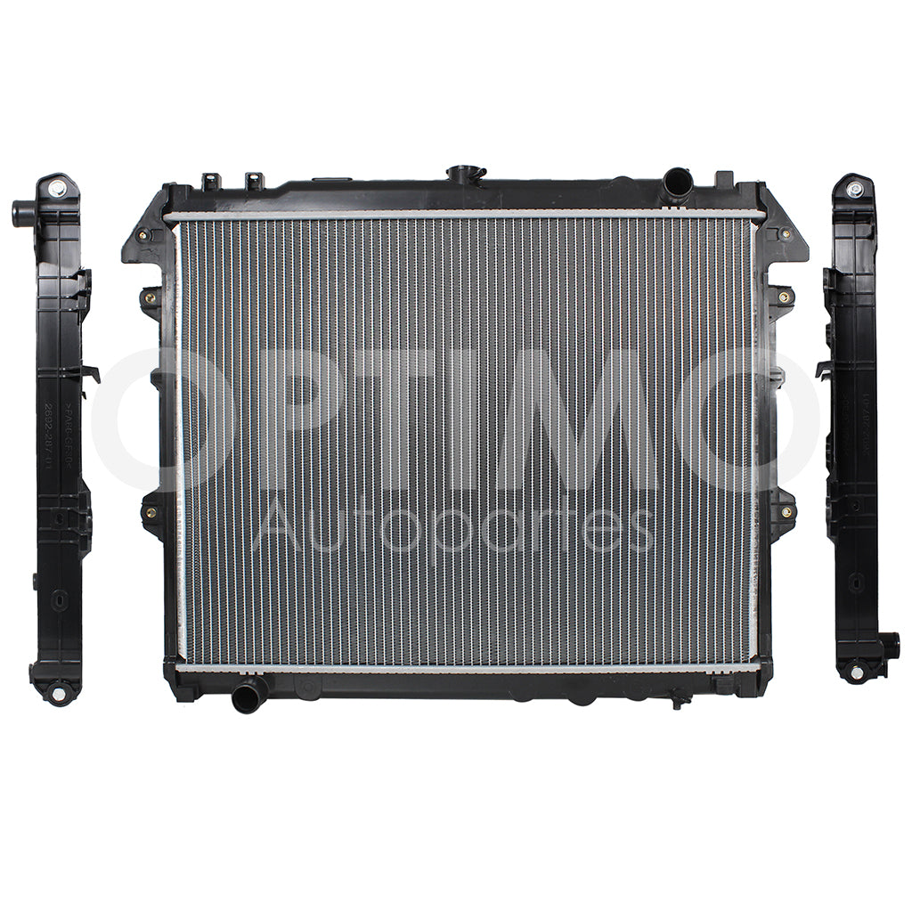RADIADOR AGUA C/S AIRE STD TOYOTA HILUX 2.7L 06-15