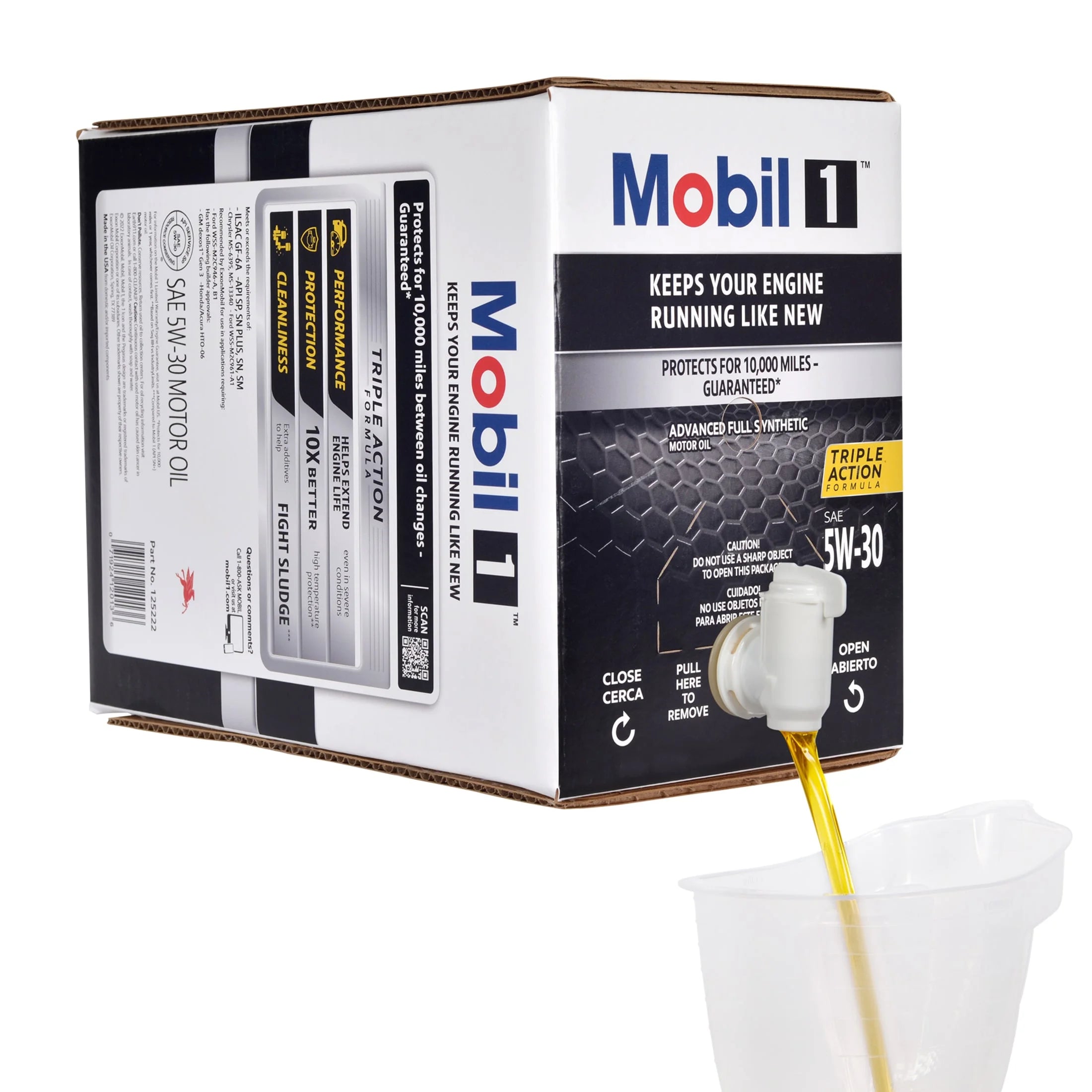 ACEITE SINTETICO MOBIL 1 5W30 12QT HM