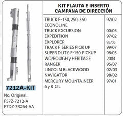 KIT FLAUTA E INSERTO CAMPANA DE DIRECCIO