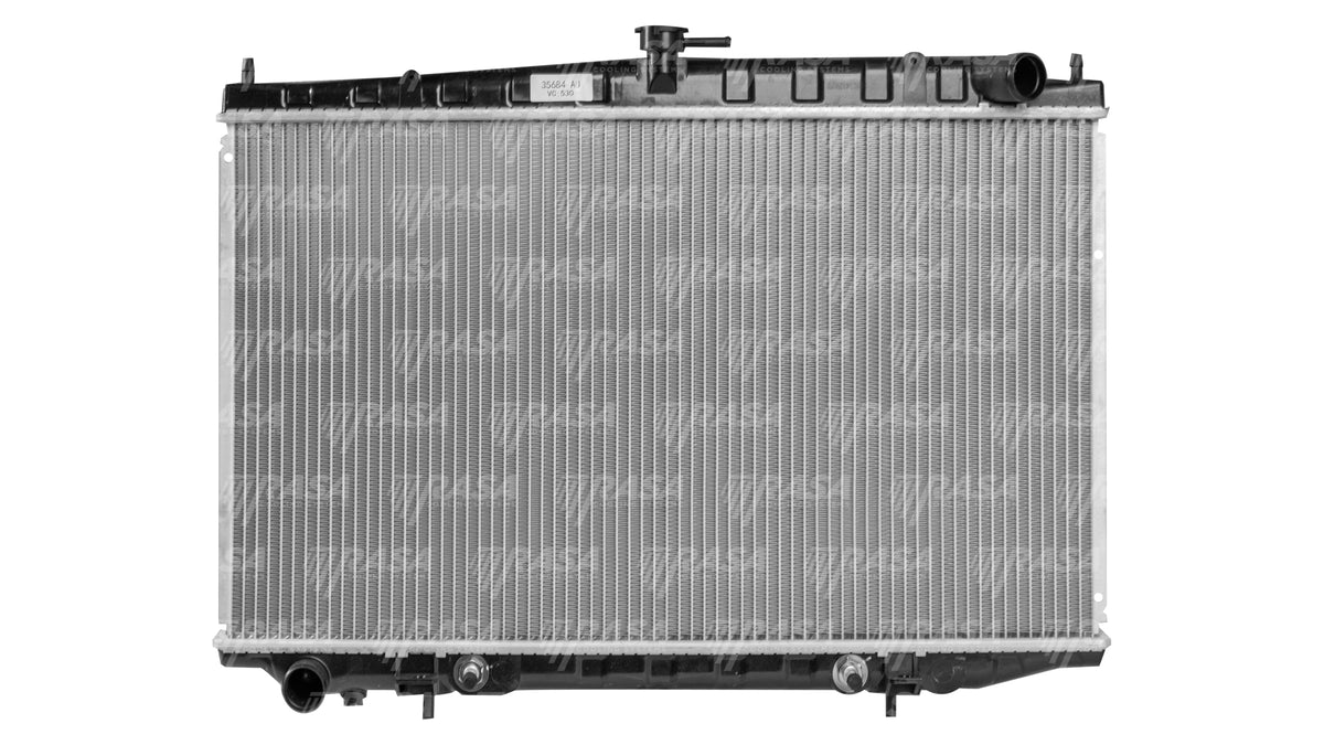 RADIADOR NISSAN  ALTIMA 2.4 L4 93-01 AUT. C/S AA