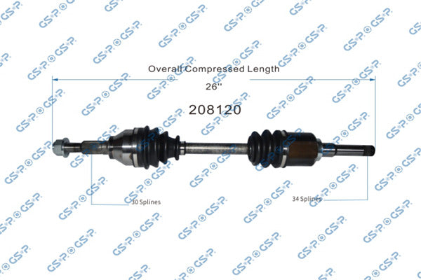 Flecha Chevrolet Captiva Sport 2.4l 12-15 Del Izq.