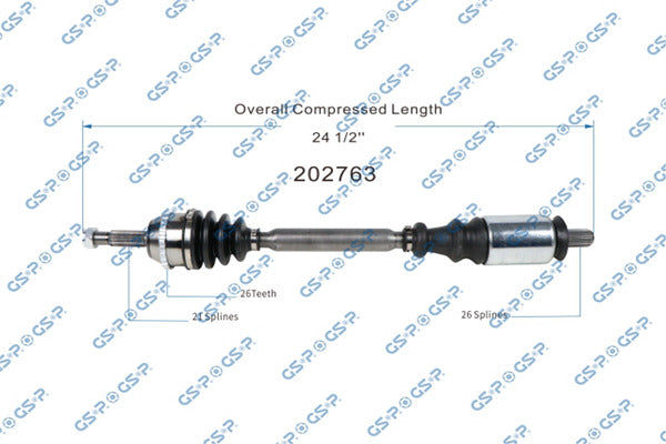 Flecha Delantera Izquierda Nissan Platina 1.6L Automatico