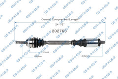 Flecha Delantera Izquierda Nissan Platina 1.6L Automatico