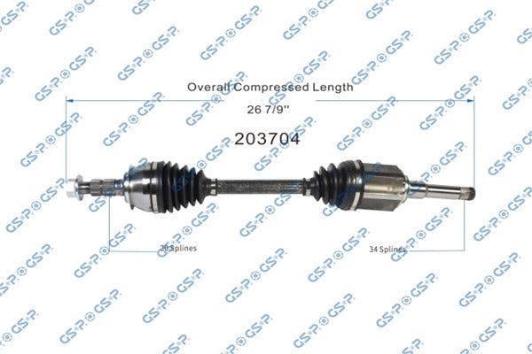 30EXT 34INT FLECHA DEL IZQ CHEVROLET MALIBU 1.5L/2.5L 16-19